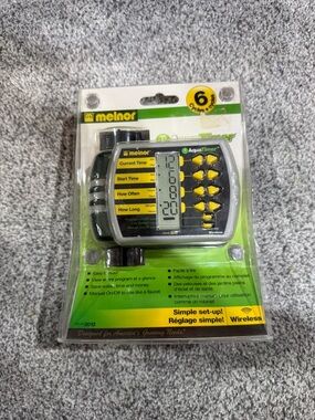 Melnor Model 3015 Electronic AquaTimer 6 Cycles - Simple Set-Up